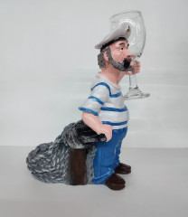 Подставка для бутылок «Моряк с бокалом» - Фото 2