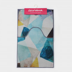 Набор ковриков для ванной и туалета «Эмоции» - Фото 5