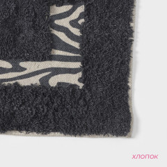 Набор ковриков для ванной и туалета «Зебра» - Фото 1