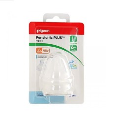 Соска силиконовая для детской бутылочки «Peristaltic Plus» размер L (6+мес.), 2 шт - Фото 1