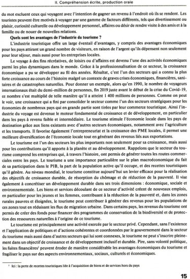 Французский язык. Индустрия туризма и гостеприимства