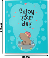 Блокнот позитивного настроения «Capybara Mood» - Фото 1