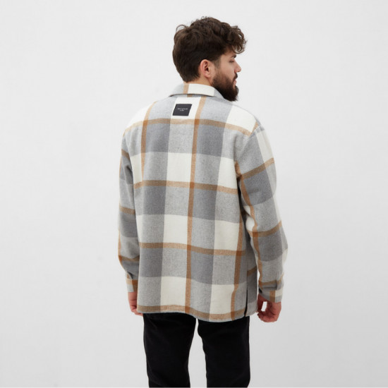 Рубашка мужская в клетку