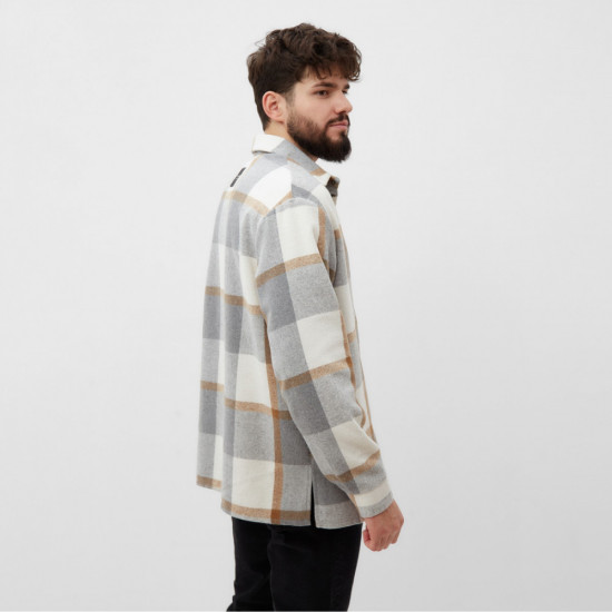 Рубашка мужская в клетку