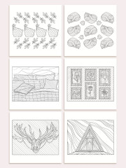 Философия Хюгге. Раскраска-антистресс. Арт-терапия - Фото 3