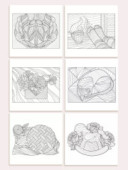 Философия Хюгге. Раскраска-антистресс. Арт-терапия - Фото 6