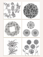 Разнообразие флоры. Раскраска-антистресс. Арт-терапия - Фото 5