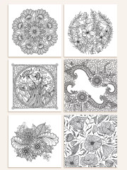 Разнообразие флоры. Раскраска-антистресс. Арт-терапия - Фото 6