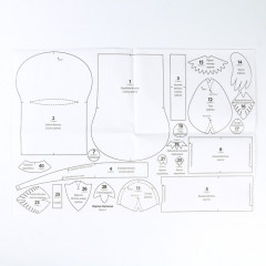 Набор для изготовления игрушки «Ворона-Уютница» - Фото 5