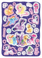 Мой маленький пони. 100 наклеек. Зеленая - Фото 2