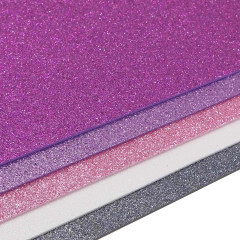 Набор фоамирана с глиттером «Ассорти 1» - Фото 1