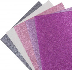 Набор фоамирана с глиттером «Ассорти 1» - Фото 2