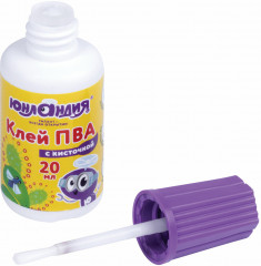 Клей ПВА с кисточкой - Фото 3