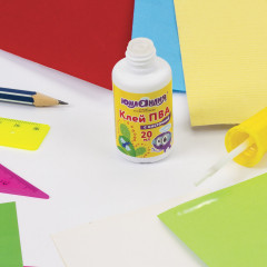 Клей ПВА с кисточкой - Фото 5