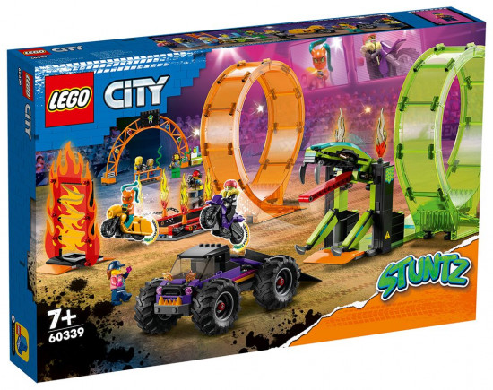 Конструктор LEGO® 60339 Трюковая арена Двойная петля