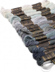 Набор мулине «Холодное серебро» - Фото 1