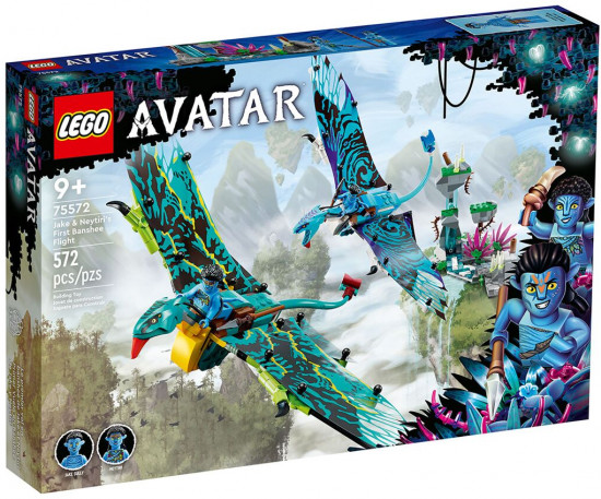 Конструктор LEGO® 75572 Первый полёт Джейка и Нейтири на банши