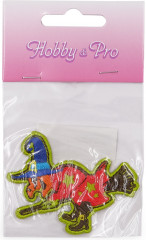 Термоаппликация «Баба Яга на метле» - Фото 3