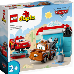 Конструктор Duplo 10996 Веселая автомойка Молния Маккуин и Мэтр. Lightning McQueen & Mater's Car Wash Fun - Фото 2