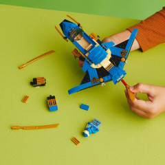 Конструктор Ninjago 71784 Реактивный Самолет Джея. Jay’s Lightning Jet EVO - Фото 4