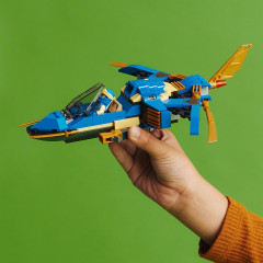 Конструктор Ninjago 71784 Реактивный Самолет Джея. Jay’s Lightning Jet EVO - Фото 6
