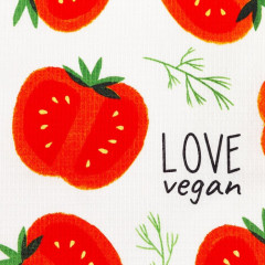 Набор полотенец кухонных «Love vegan» - Фото 6
