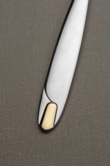 Набор столовых приборов Straight Gold (72 предмета) в кейсе - Фото 3