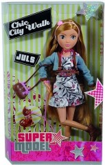 Кукла Супер Модель "Juls на прогулке по городу с песиком" - Фото 1