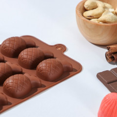 Форма силиконовая для льда и кондитерских украшений «Ананас» - Фото 1