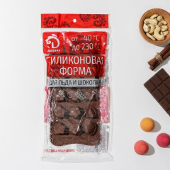 Форма силиконовая для льда и кондитерских украшений «Звёздочки» - Фото 4