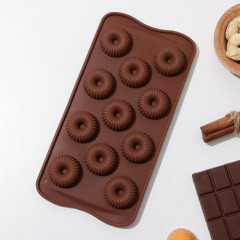 Форма силиконовая для льда и кондитерских украшений «Колечко. Риб» - Фото 2