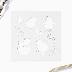 Набор трафаретов и топперов для украшения пасхальной выпечки «Светлой Пасхи» - Фото 2