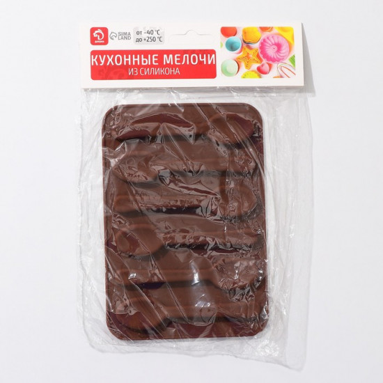 Форма силиконовая для льда и кондитерских украшений «Ложечки»