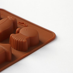 Форма силиконовая для льда и кондитерских украшений «Пингвины» - Фото 3