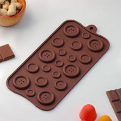 Форма силиконовая для льда и кондитерских украшений «Пуговки» - Фото 1