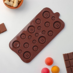 Форма силиконовая для льда и кондитерских украшений «Пуговки» - Фото 2