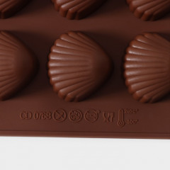 Форма силиконовая для льда и кондитерских украшений «Ракушки» - Фото 5