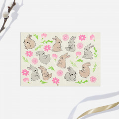 Картинки для украшения яиц переводные «Нежность» - Фото 2