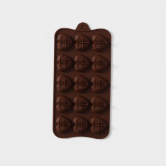 Форма силиконовая для кондитерских украшений «Холодное сердце» - Фото 2