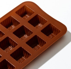 Форма силиконовая для кондитерских украшений «Шоколадные конфеты» - Фото 2