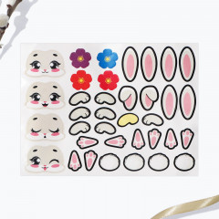 Набор для декорирования пасхальных яиц «Зайки» - Фото 2