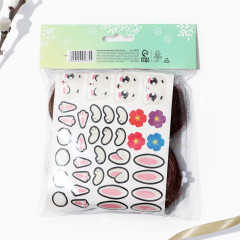 Набор для декорирования пасхальных яиц «Зайки» - Фото 4