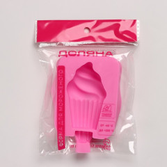 Форма силиконовая для мороженого «Капкейк» - Фото 4