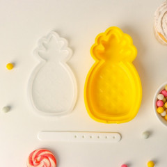 Форма силиконовая для мороженого с крышкой «Ананас» - Фото 2