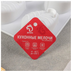 Форма силиконовая для муссовых десертов и выпечки «Листочек» - Фото 3