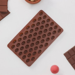 Форма силиконовая для мармелада «Кофейные бобы» - Фото 2