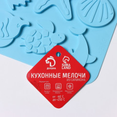 Форма силиконовая для шоколада «Морская история» - Фото 6