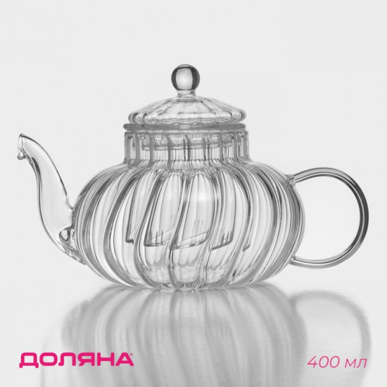 Чайник заварочный с металлическим ситом «Диана. Грация»