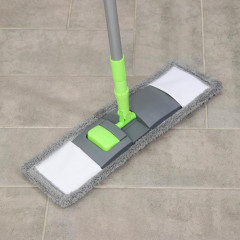 Швабра для мытья пола плоская - Фото 2
