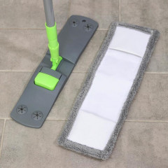 Швабра для мытья пола плоская - Фото 4
